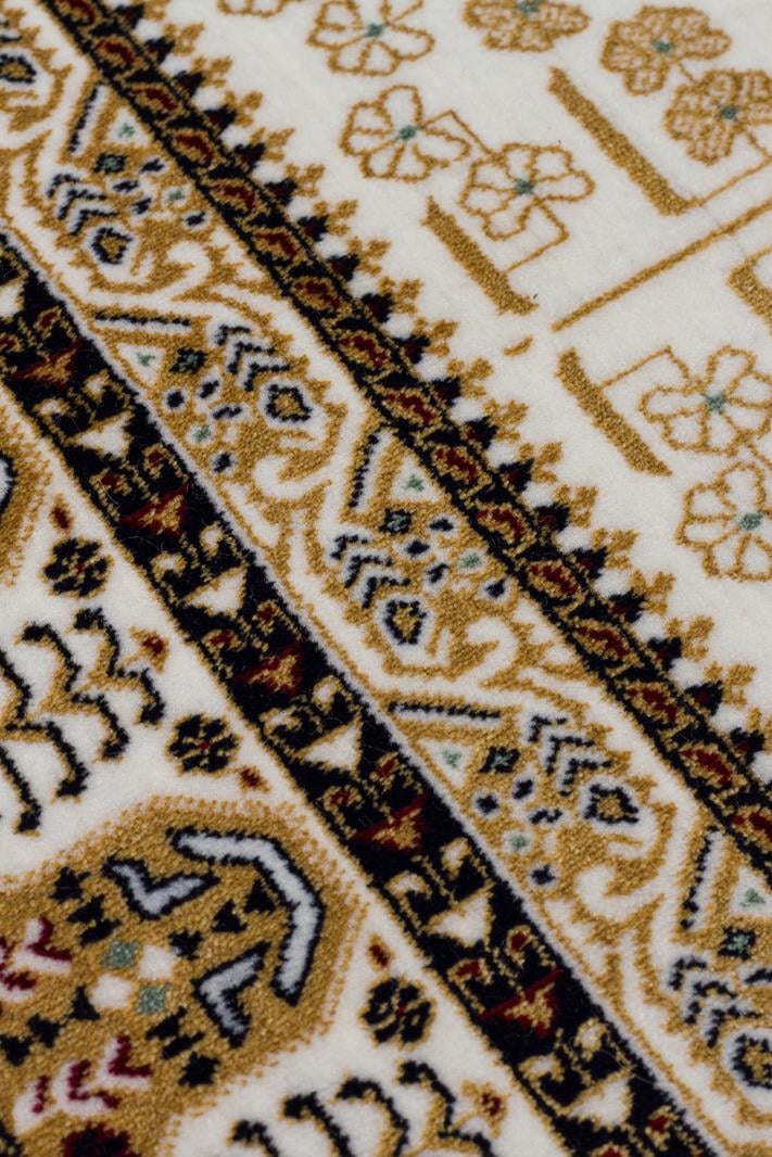 Yıkanabilir Afgan Desenli Hav Toz Vermeyen Kaymaz Tabanlı Sık Dokuma Halı