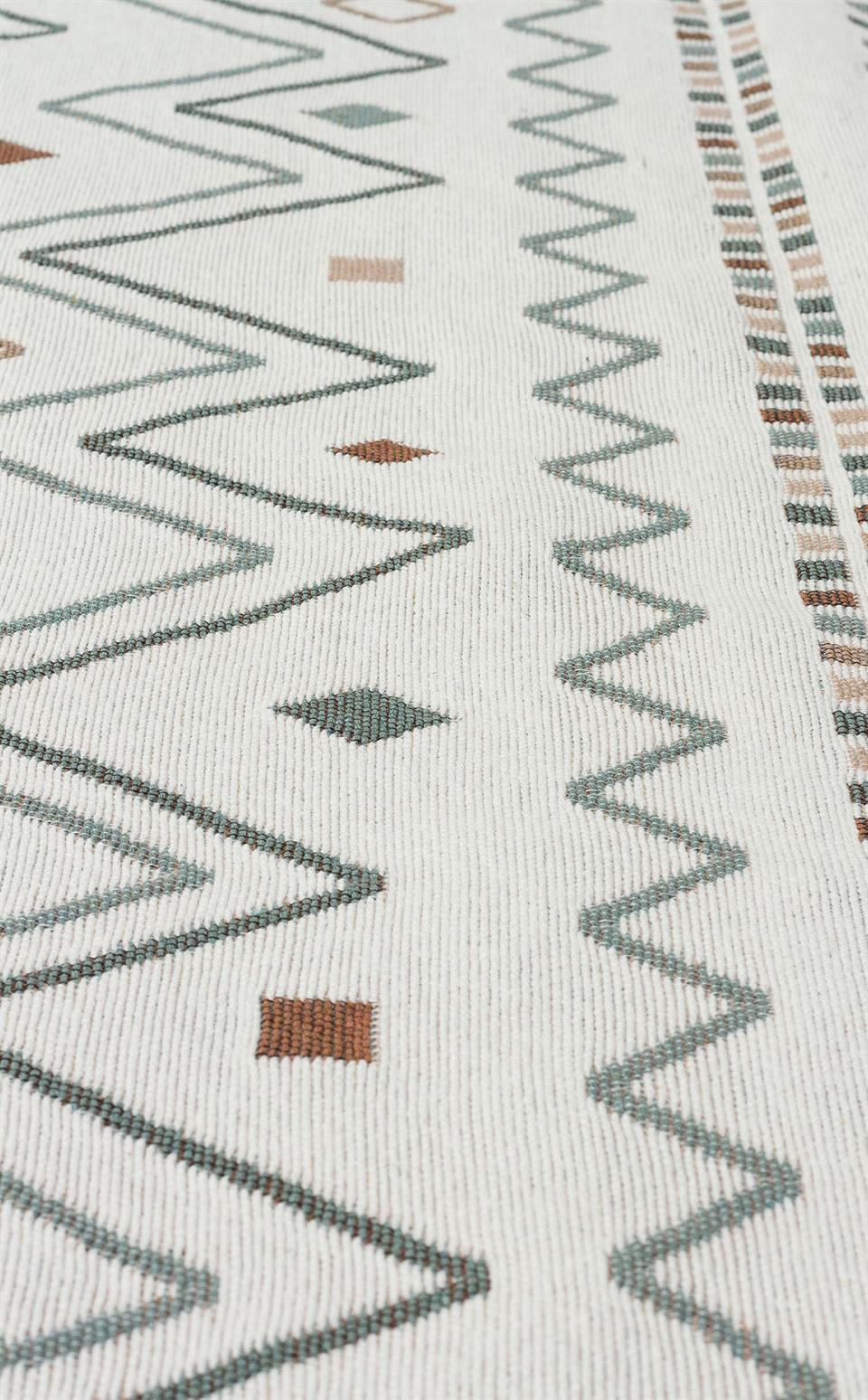 Yıkanabilir Çift Taraflı Modern Desenli Dokuma Kilim
