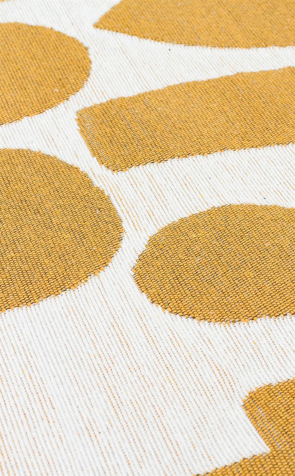 Yıkanabilir Kaymaz Tabanlı Modern Pamuk Kilim