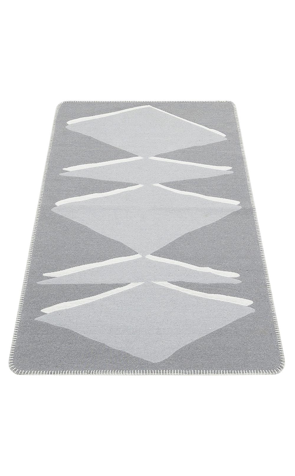 Yıkanabilir Kaymaz Tabanlı Modern Pamuk Kilim