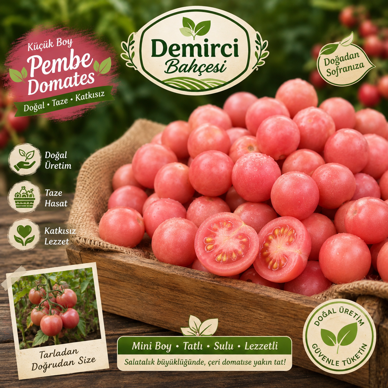 PEMBE DOMATES  mini 