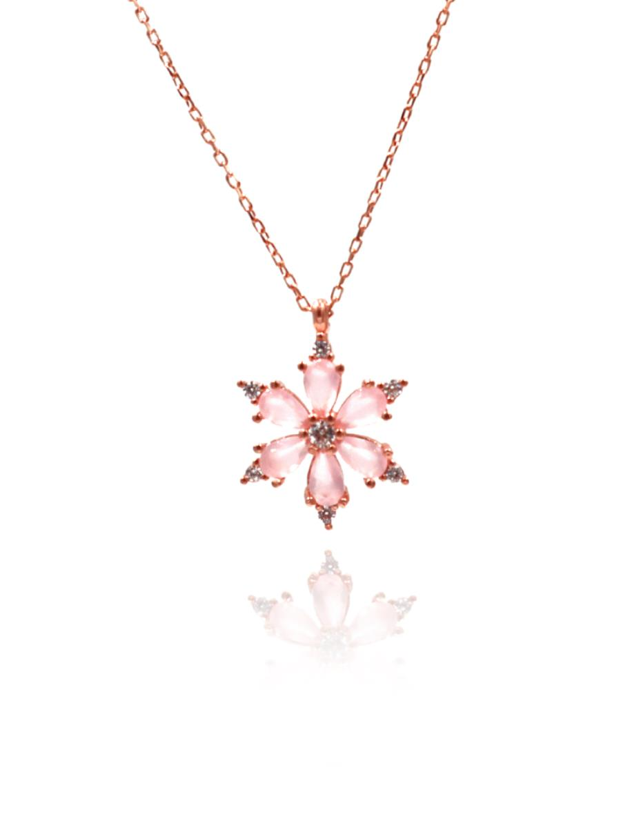 Lotus Çiçeği Kolye