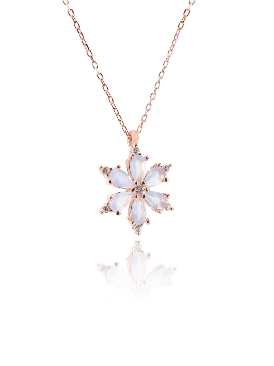 Lotus Çiçeği Kolye