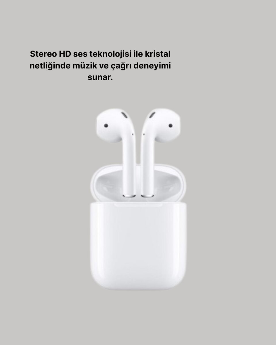 2. Nesil Bluetooth 5.0 Kablosuz Kulaklık Su Geçirmez HD Ses