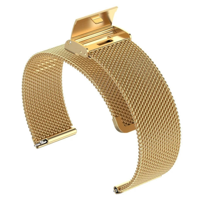 22MM Gear S3 Watch 4 -GT2 GT2E 46MM Kayış Kordon Milano Metal Klasik Kopça-(1903)