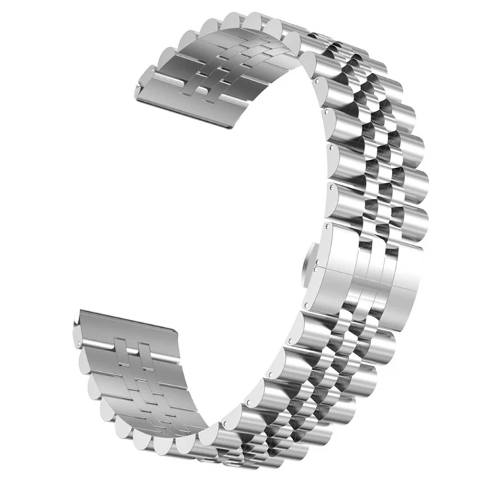 22MM Gear S3 Watch 4 -GT2 GT2E 46MM KayışKordon Seramik Paslanmaz Çelik-(1903)