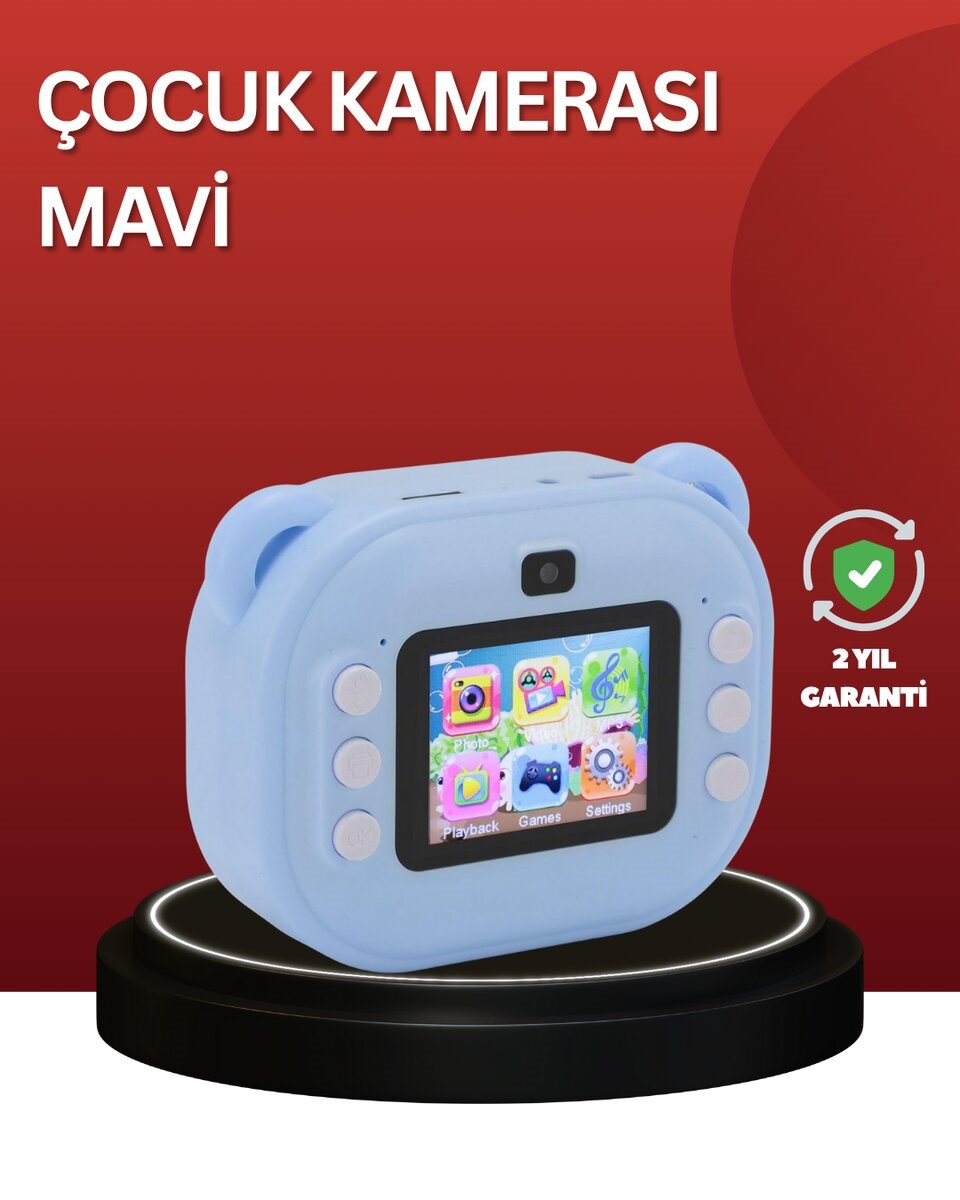 24MP HD Şipşak Kamera – Termal Baskılı, Çift Lensli HD