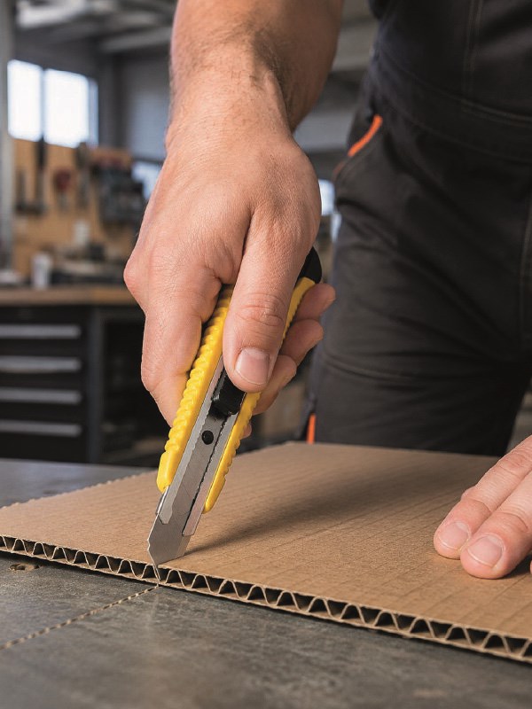 5’li Profesyonel Metal Falçata Seti Ergonomik Saplı Çok Amaçlı Kesici Maket Bıçağı