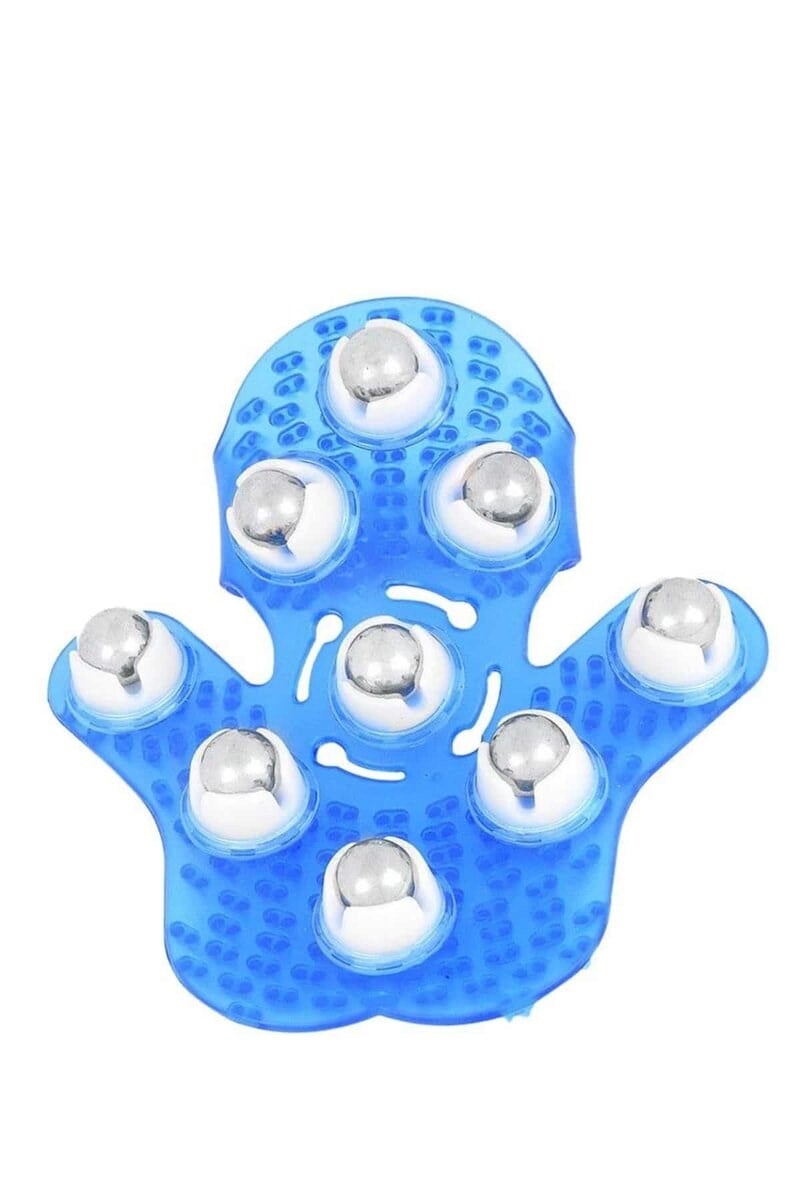 9 Bilyeli Masaj Eldiveni Giyilebilir Plastik Vücut Sıkılaştırıcı