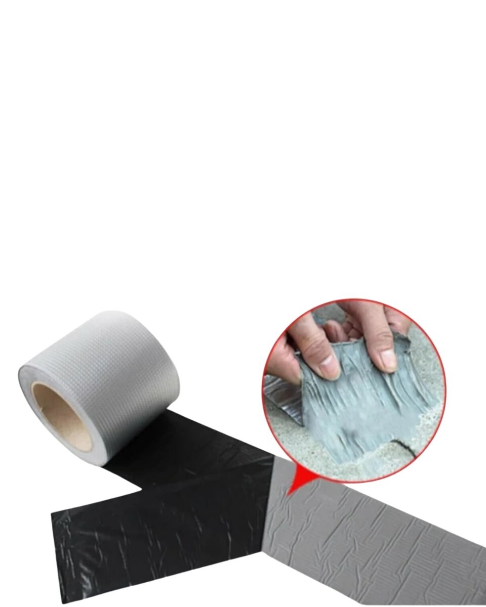 96mm Geniş Tamir Bandı 2 Metre Çatı Boru Balkon Sızdırmaz Onarım Bandı