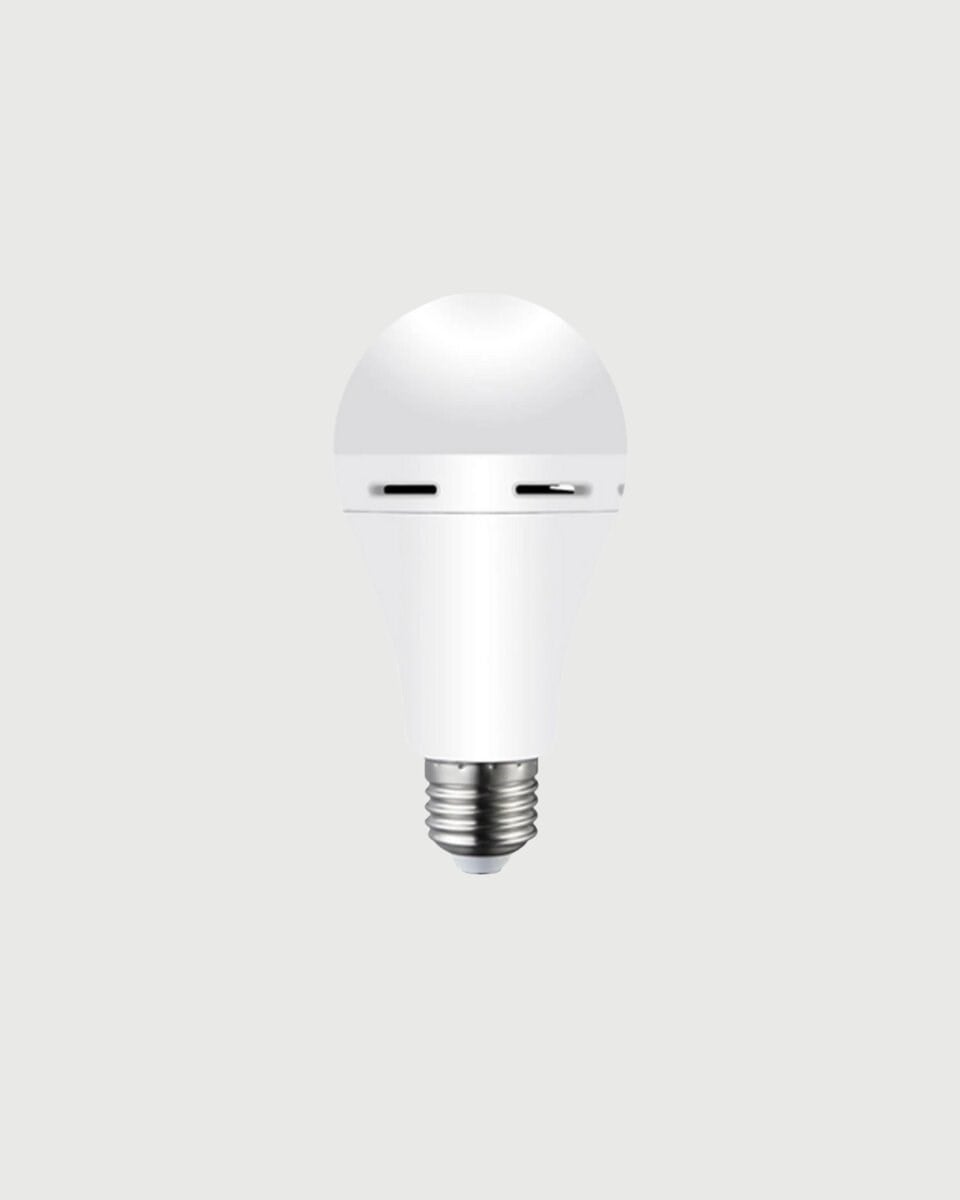Acil Durumlar İçin Şarjlı LED Ampul 6400K Soğuk Beyaz 30 Watt Yeni Nesil