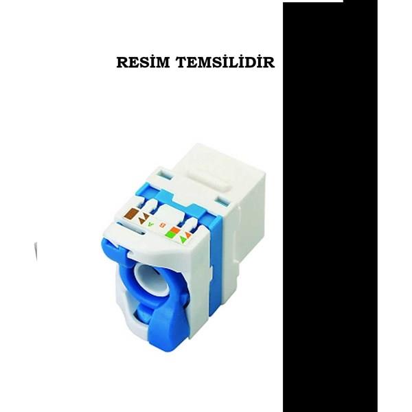 AGER Cat6 AC-601-BF Keystone Jack 180derece Çevirmeli Tip