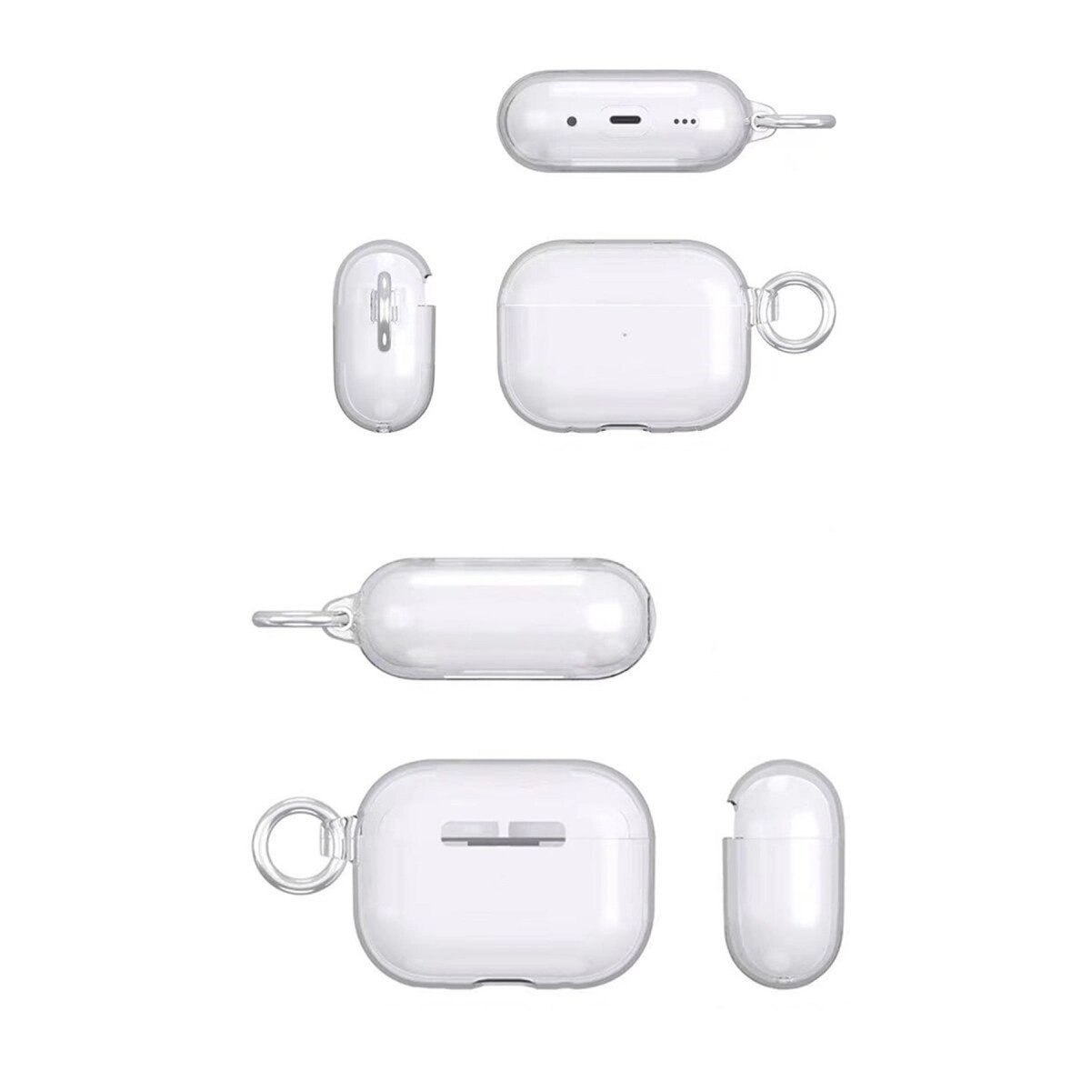 Airpods Pro 2 (2.nesil) Shell Kılıf - Siyah