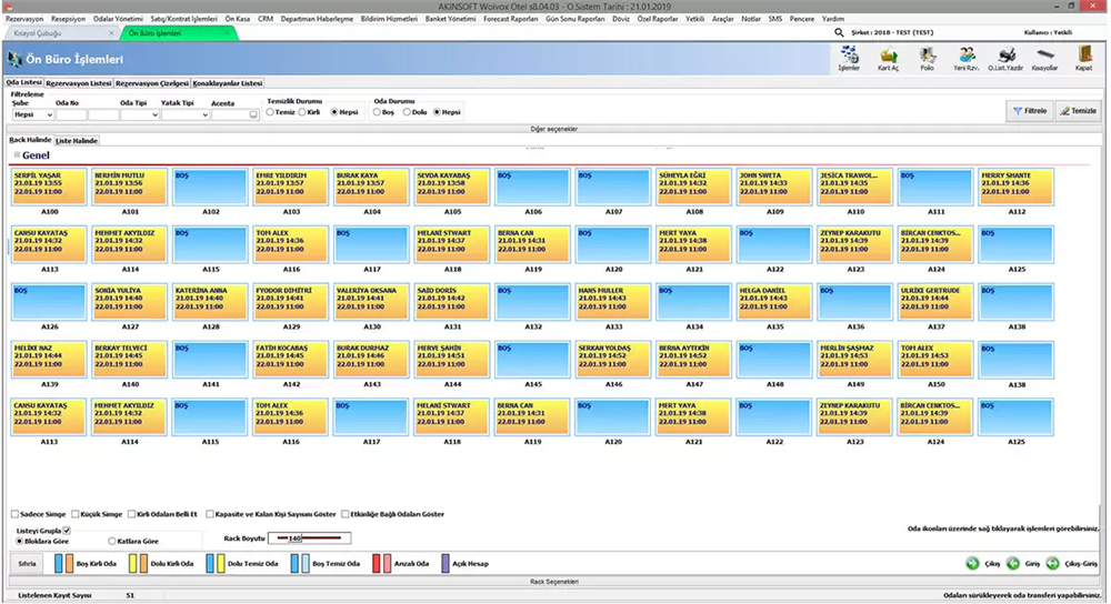 AKINSOFT WOLVOX OTEL YÖNETİMİ PROGRAMIAkınsoft