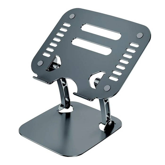 Ally  T602 Ayarlanabilir Katlanır Isı Havalandırmalı Alüminyum Laptop Standı-(1903)