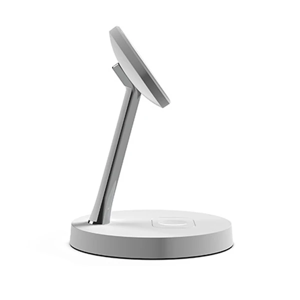 ALLY 15W 2 in 1 Masaüstü Kablosuz Şarj Standı Magsafe Tutucu-(1903)