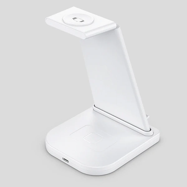 ALLY 15W 3in1 Şarj Standı Wireless Kablosuz Şarj iPhone+iWatch+AirPods YM-UD21-(1903)