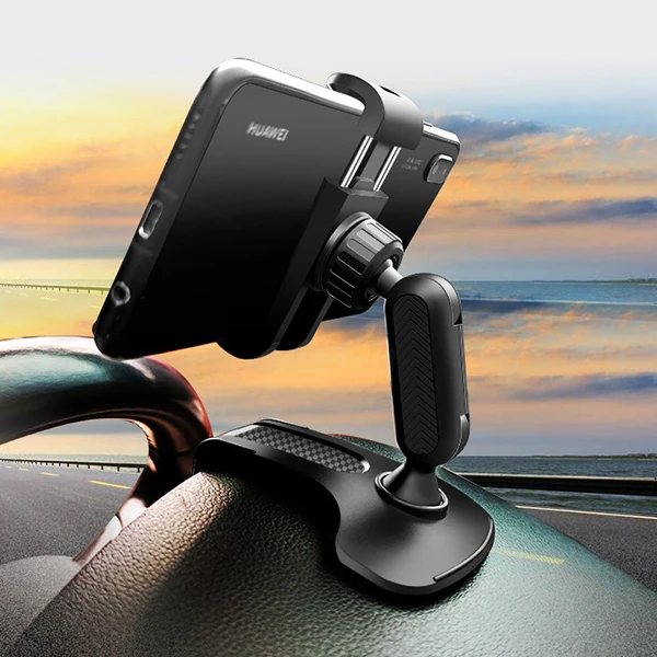 ALLY 202-D Mouth Araç Torpido Uzeri 360 Dönerli Telefon Tutucu-(1903)