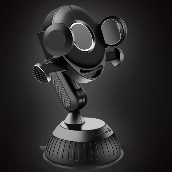 ALLY 208-Z Araç Torpido Uzeri 360 Dönerli Telefon Tutucu-(1903)