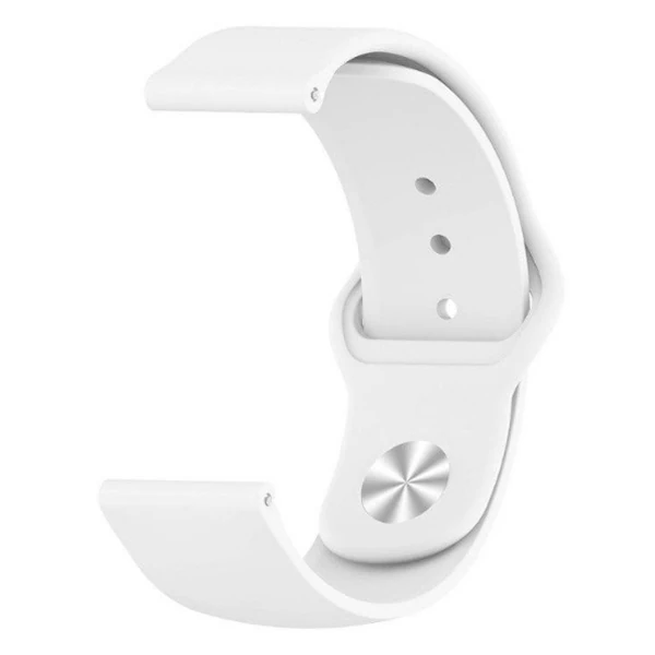 Ally 20MM Galaxy Watch 42MM/ Active 1-2/ S2 Classic Kayış Kordon Silikon-(1903)