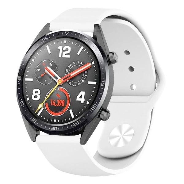 Ally 20MM Galaxy Watch 42MM/ Active 1-2/ S2 Classic Kayış Kordon Silikon-(1903)