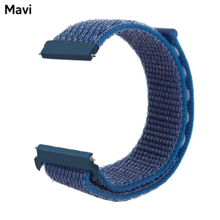 ALLY 20MM Huawei Watch Galaxy Watch Classic Kayış Kordon Nylon Loop-(1903)