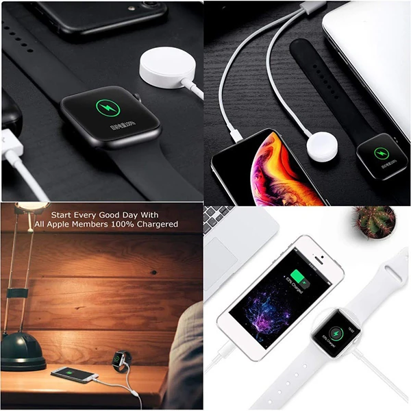 Ally 2in1 Apple Watch Şarj- İPhone Usb Şarj Kablosu-(1903)