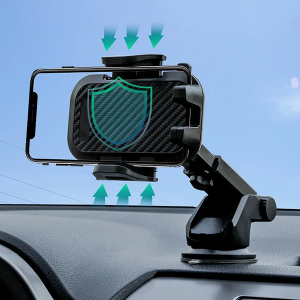 ALLY 2in1 Torpido Üstü Teleskopik Ve Ya Havalandırma Araç Telefon Tutucu-(1903)