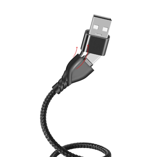 ALLY 2in1 USB Lightning To PD Kablosu+USB Kablo-(1903)