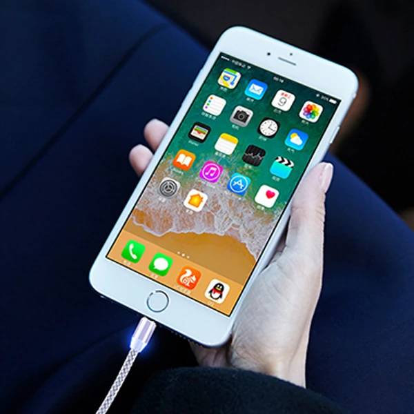 ALLY 2M Magnetic-Miknatisli Usb Sarj Kablosu 3 Baslik(iPhone+Type-C+Micro-(1903)