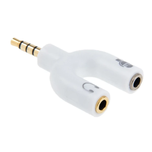 ALLY 3.5 mm Kulaklık Mikrofon Çoklayıcı 3.5 mm Splitter Dönüştürücü-(1903)