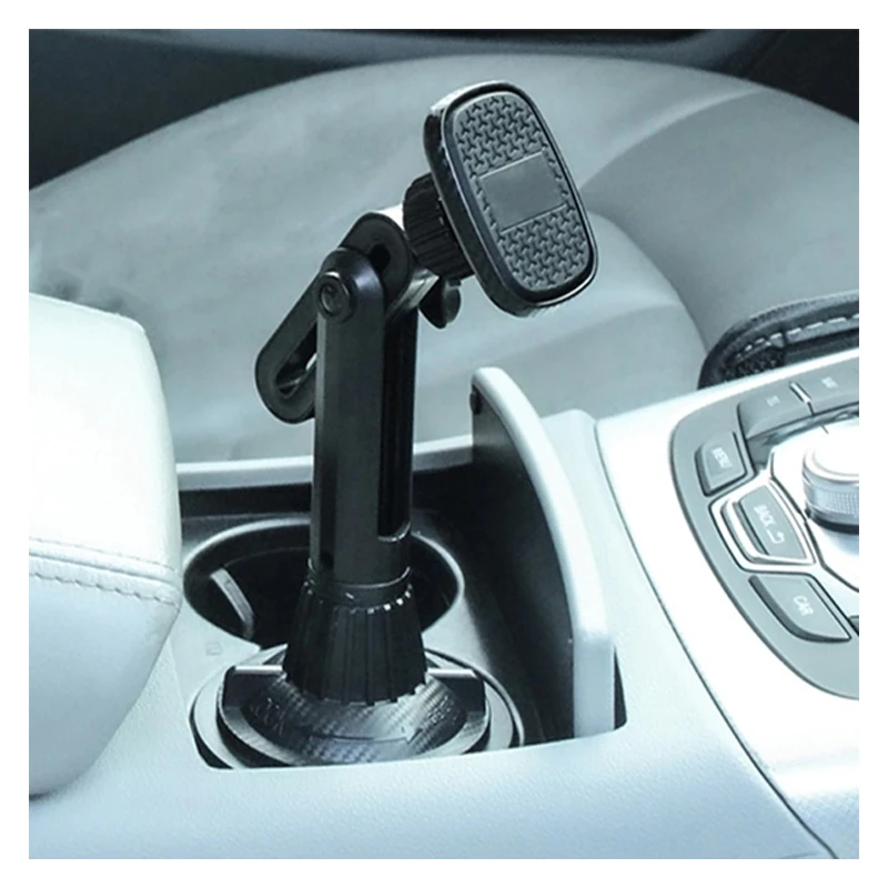 Ally 360 Derece Döner Manyetik Araç Içi Telefon Tutucu - Bardak Tutucu Yeri i?çin-(1903)