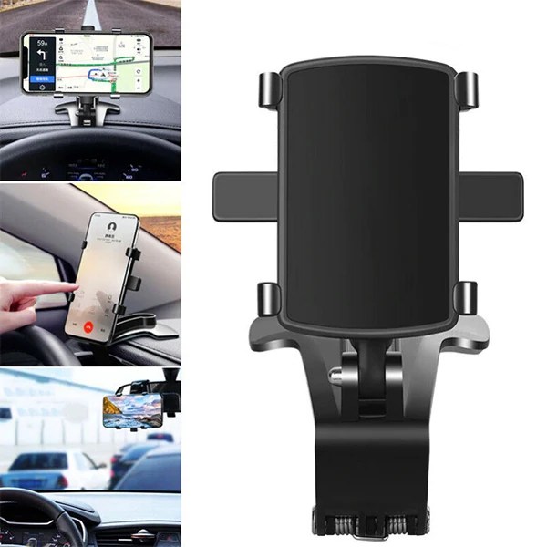 ALLY 360 Dönerli  Mouth Oto-Araç Torpido Uzeri Telefon Tutucu-(1903)