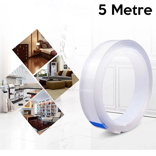 ALLY 5M Çift Taraflı Bant-Nano Teknolojili-Süper Güçlü Bant-Yapıştırıcı-(1903)