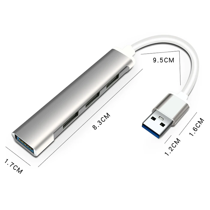 Ally A-809 4in1 USB to USB Hub Çoğaltıcı Adaptör-(1903)