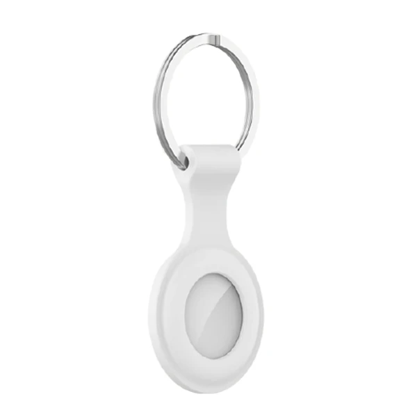 ALLY AirTag İçin Darbeye Dayanıklı Asma Halkalı Anahtarlık Silikon Kılıf-(1903)