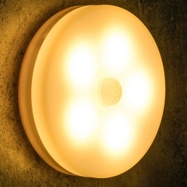 ALLY Akıllı Led Sensorlu Otomatik Usb Şarj Edilebilir Gece Lambası Led-(1903)