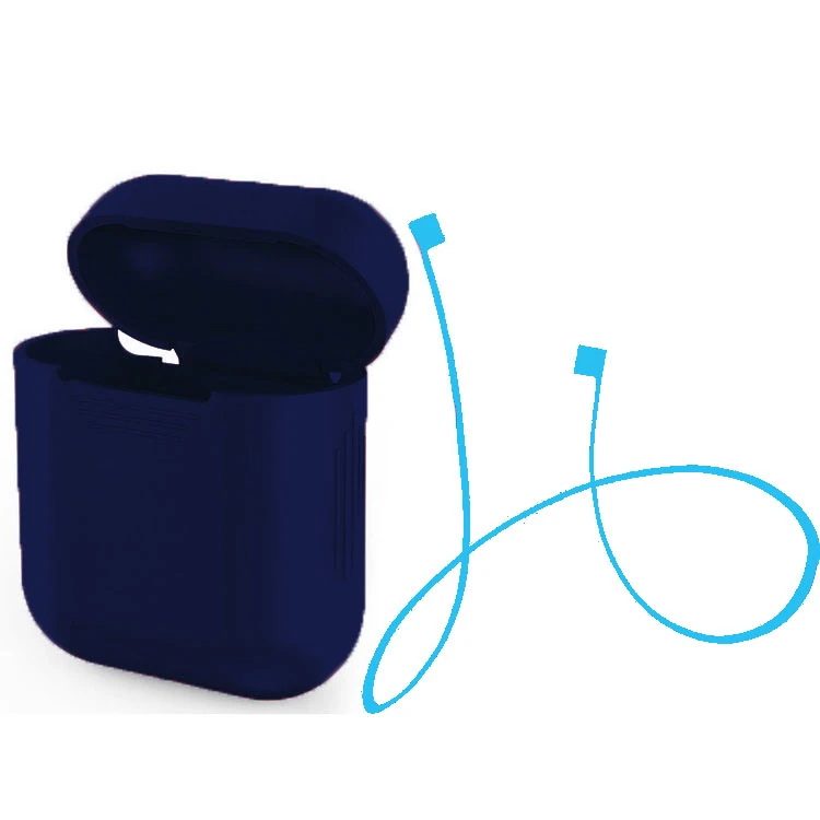 Ally Apple Airpods İçin Renkli Strap Kulaklık Askısı+ Silikon Kılıf-(1903)