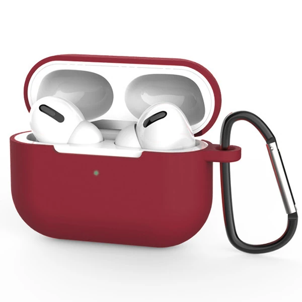 Ally Apple Airpods Pro İnce Slim Silikon Kılıf+Anahtarlık-(1903)