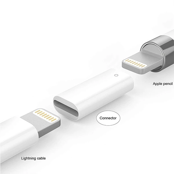 Ally Apple Pen Pencil Kalem Usb Şarj Cihazı Lightning Adaptörü-(1903)