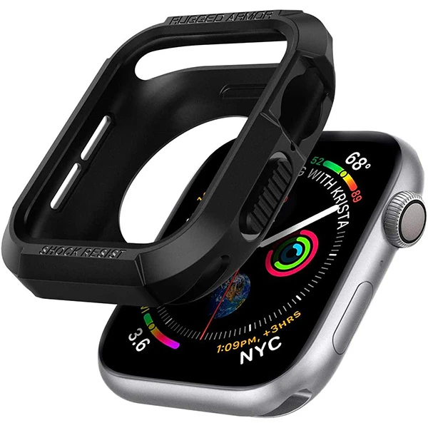 Ally Apple Watch 4-5 40MM Şok Darbe Onleyici Silikon Kılıf-(1903)