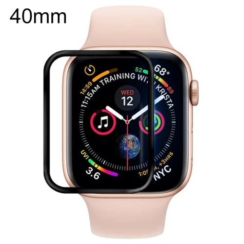 Ally Apple Watch 5-4 40mm 3D PMMA Kavisli Full Cam Ekran Koruyucu-(1903)