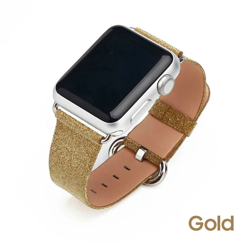 Ally Apple Watch 7-8 41mm 6-5-4 40mm Deri İnce Sim İşlemeli Kordon Kayış 3-2-1 38mm-(1903)