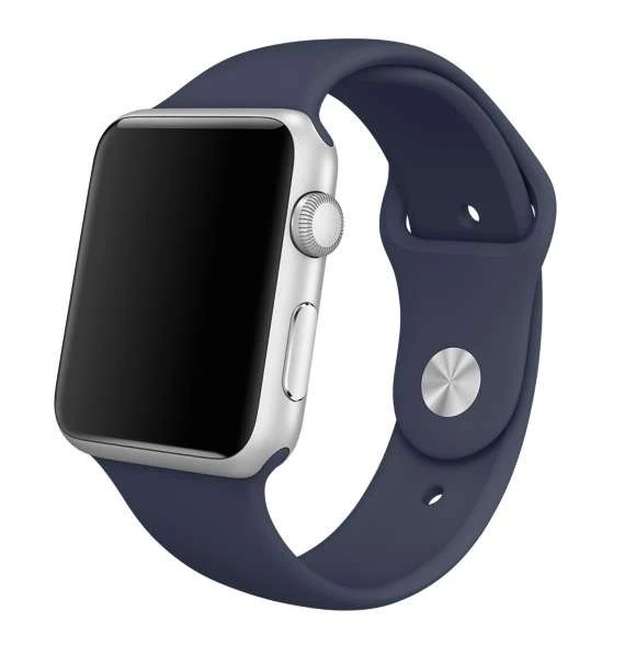 Ally Apple Watch 7-8 45mm 6-5-4 44mm Silikon Kordon Kayış 3-2-1 42mm-(1903)