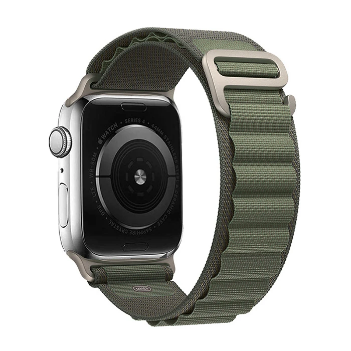 Ally Apple Watch 7-8 45mm 6-5-4 44mm Watch Ultra 49mm Alpine Loop Kayış Kordon 3-2-1 42mm-(1903)