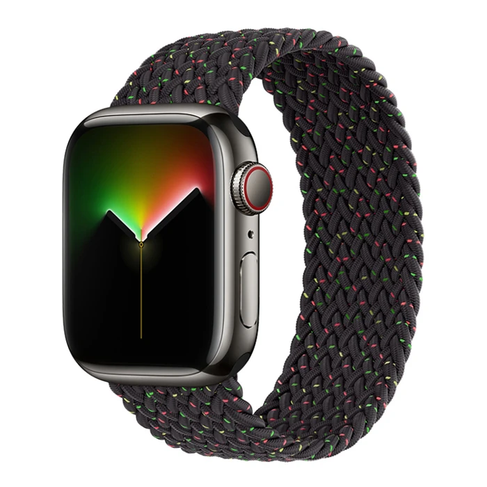 Ally Apple Watch 7-8 45mm 6-5-4 44mm Watch Ultra 49mm Single loop Plastik Kayış Kordon 3-2-1 42mm-(1903)