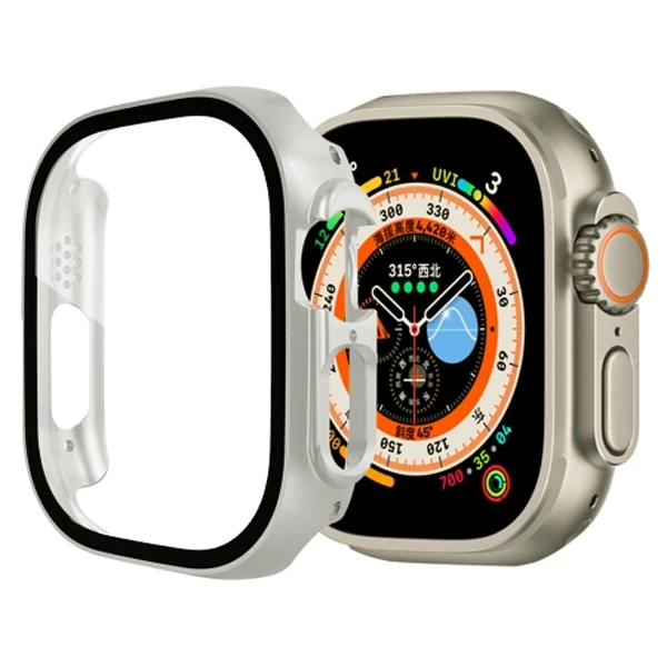 Ally Apple Watch Ultra 49mm için Hard PC Full Koruma Sert Armor Zırh Kılıf-(1903)
