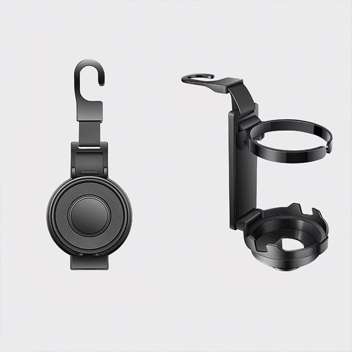 ALLY Araba Arka Koltuk İçin 3in1 katlanabilir çok fonksiyonlu Telefon Bardak Ve Çanta Tutucu-(1903)