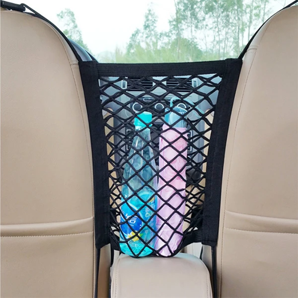 ALLY Araç Araba İki Koltuk Arası File Saklama Çantası-(1903)