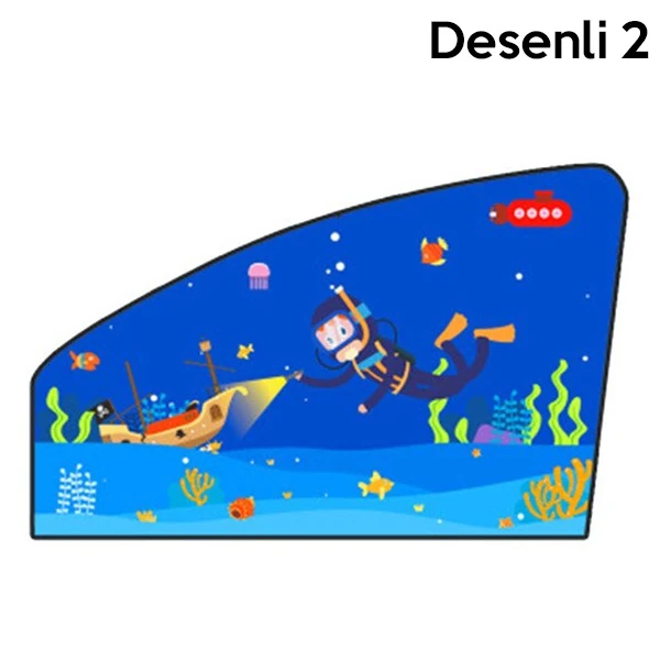 Ally Araç-Araba Manyetik Yan Cam Güneşlik -Gölgelik-(1903)